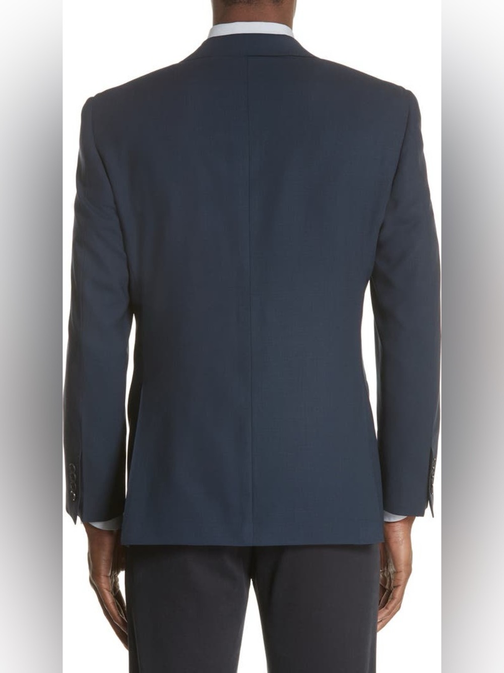 Canali Classic Fit Water Resistant Navy Wool Blazer 56EU/46US - Picture 4 of 16